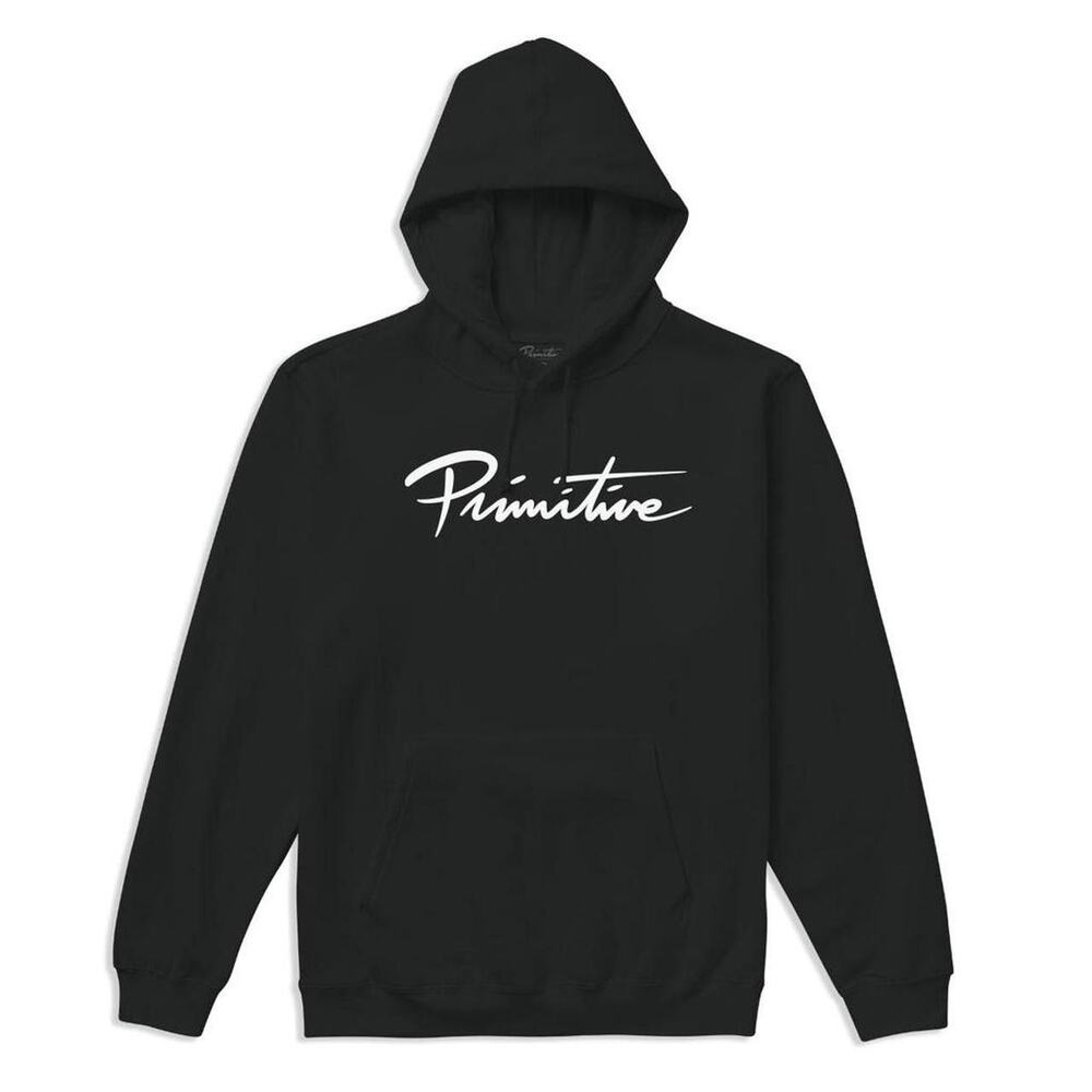Primitive Black Nuevo Script Hoodie